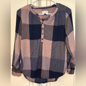 Universal Thread Multicolor Plaid Shirt-XS